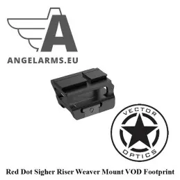 Vector Optics Red Dot Sigher Riser Weaver Mount VOD Footprint