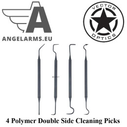 Vector Optics 4 Polymer Double Side Cleaning Picks