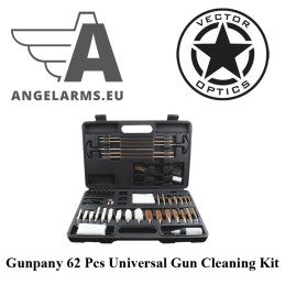 Vector Optics Gunpany 62 Pcs Universal Gun Cleaning Kit