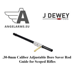 Dewey .30-8mm Caliber Adjustable Bore Saver Rod Guide for Scoped Rifles ABS-3S
