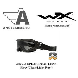 Wiley-X SPEAR DUAL LENS (Grey/Clear/Light Rust)