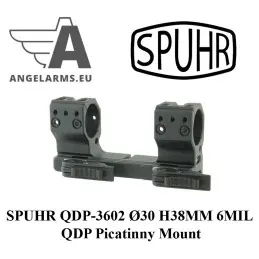 IZPHR QDP-3602 Ø30 H38MM 6MIL QDP Picatinny Stiprinājums