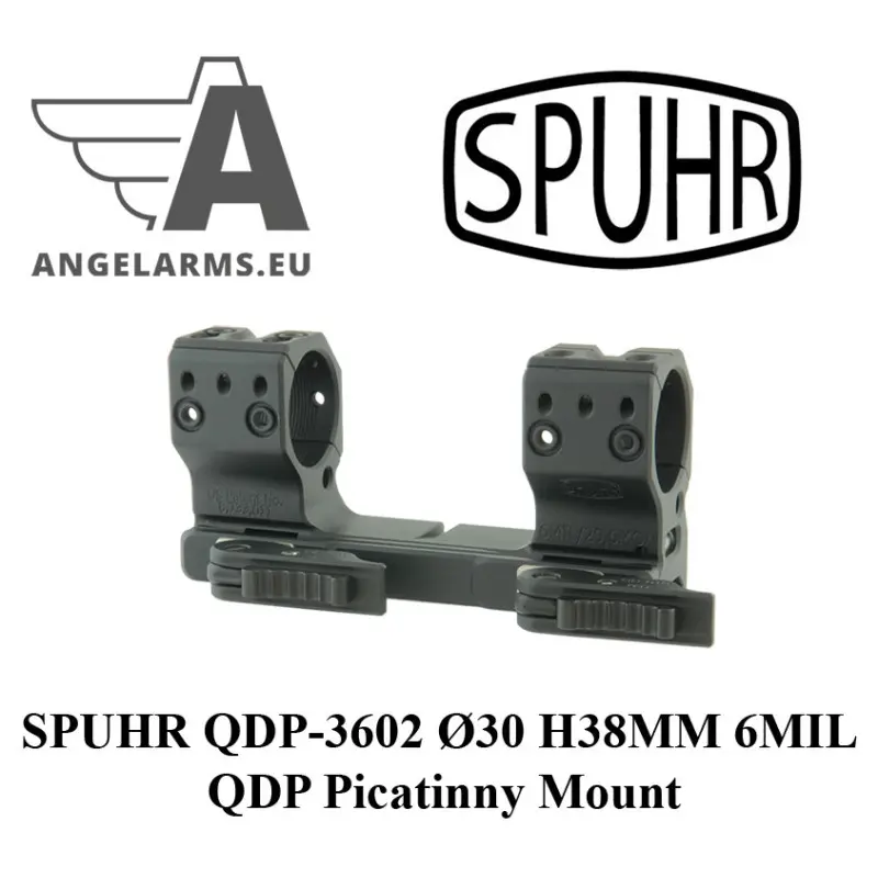 IZPHR QDP-3602 Ø30 H38MM 6MIL QDP Picatinny Stiprinājums