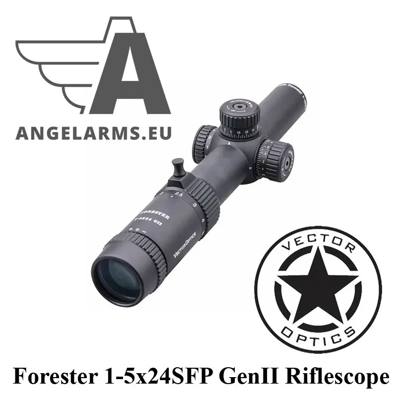 ☀ Vector Optics Forester 1-5x24SFP GenII Riflescope