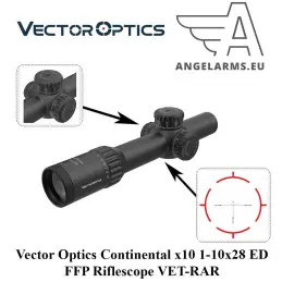 Vector Optics Continental Zoom x10 1-10x28 ED FFP Riflescope VET-RAR