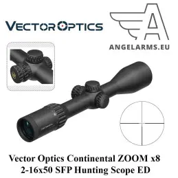 Vector Optics Continental ZOOM x8 2-16x50 SFP Jagdzielfernrohr ED