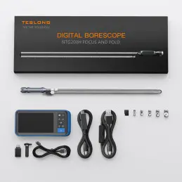 Teslong Focus and Fold Rifle Borescope With 4.5-inch Ips Screen