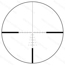 Vector Optics Paragon 3-15x44 1 collu Tēmēklis Nulles-stop