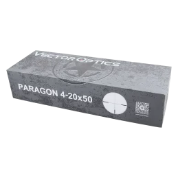 Vector Optics Paragon 4-20x50 1in Riflescope Zero-Stop