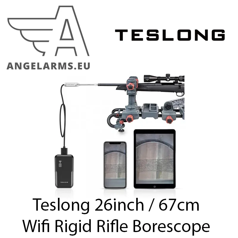 Teslong 67cm Wifi Rigid Rifle Endoskop fr Iphone Andriod mit Wifi Adapter Teslong angelarms.eu