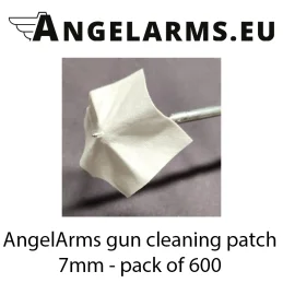AngelArms gun cleaning patch 7mm - pack of 600