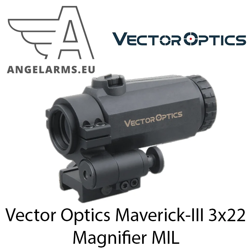 Vector Optics Maverick-III 3x22 Magnifier MIL angelarms.eu