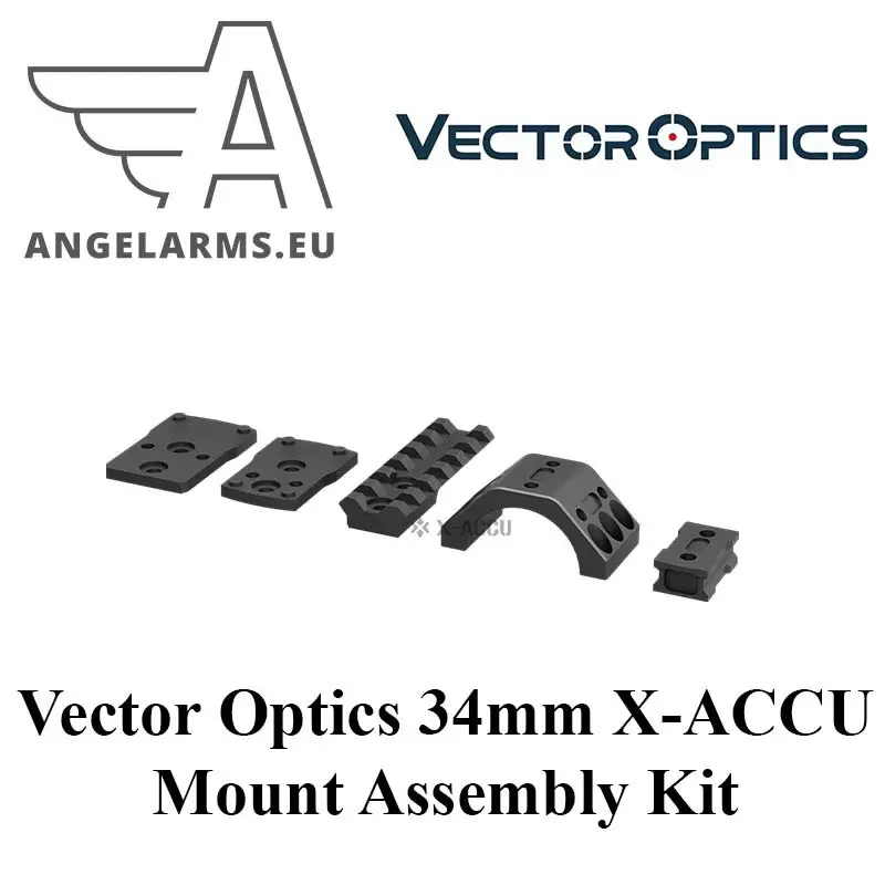 Vector Optics 34mm X-ACCU Montagesatz www.angelarms.eu