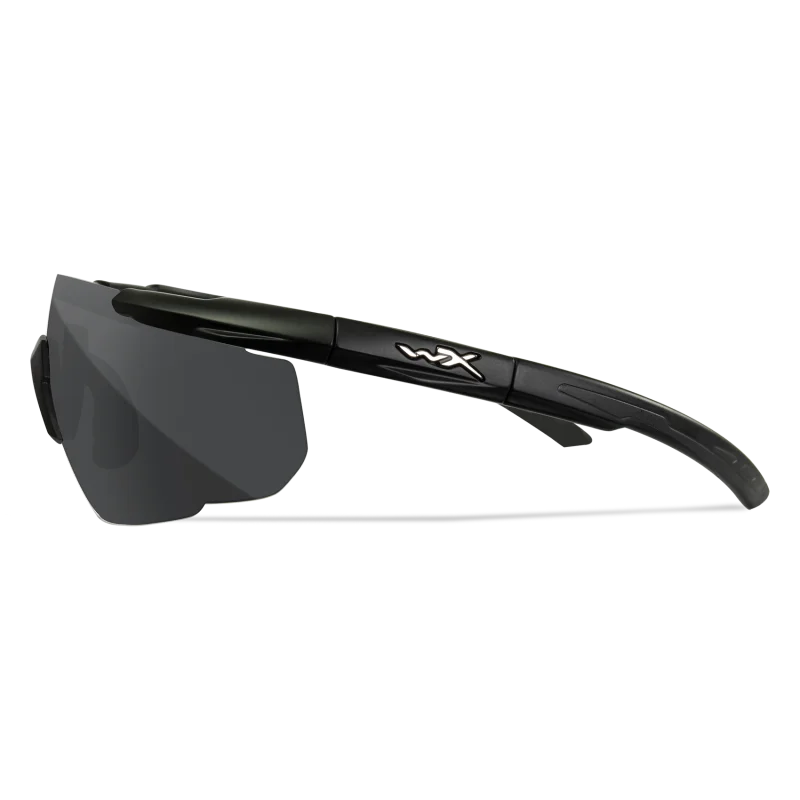 Wiley-X Sabre Advanced Sonnenbrille (Mattschwarz/Klar, Rauchgrau, Hellrost) www.angelarms.eu