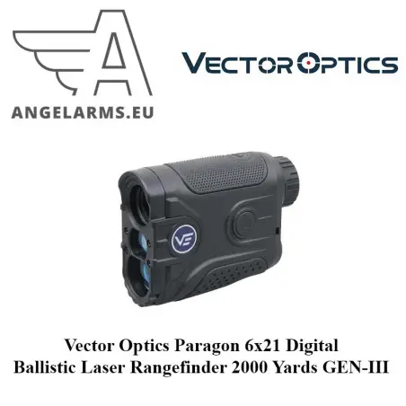 Vector Optics Paragon 6x21 Digital Ballistic Laser Rangefinder 2000 Yards GEN-III