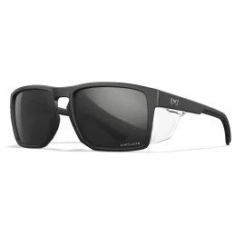 Wiley-X FOUNDER Captivate Polarized Black Mirror, Matte Black Frame