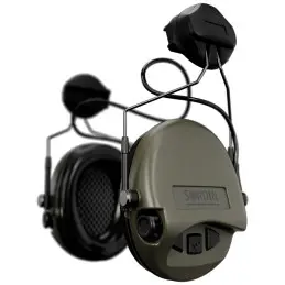 Sordin Supreme MIL AUX Hearing Protector - Active Military Hearing Protector - AUX Connector, ARC Connector & Green Capsule