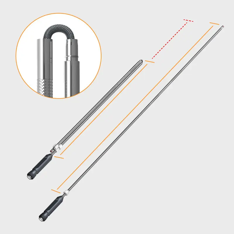 Teslong Fokussierbares und faltbares Gewehr-Endoskop mit 5-Zoll-IPS-Bildschirm www.angelarms.eu