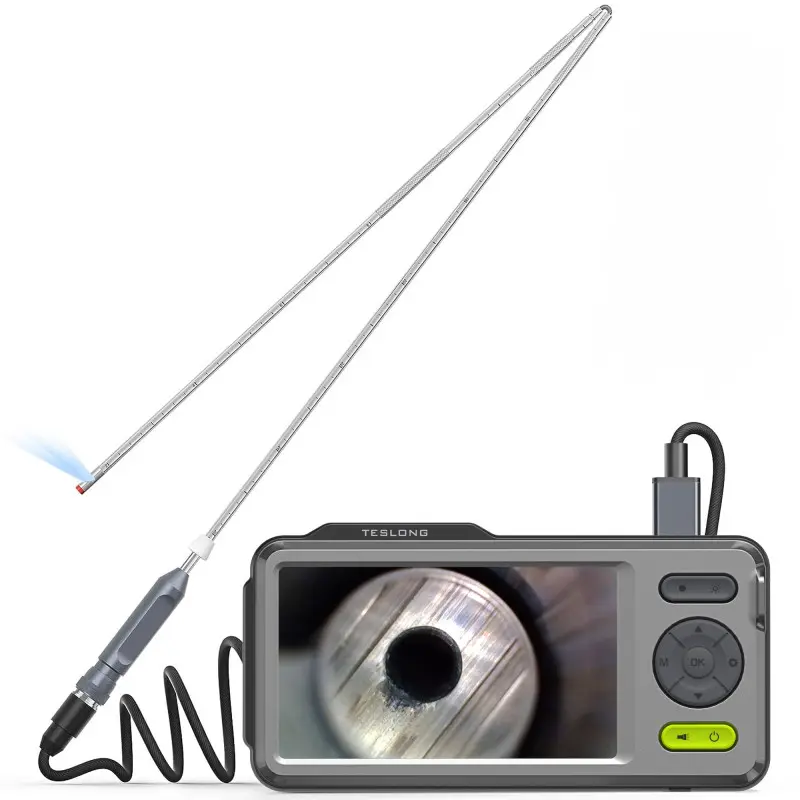 Teslong Focus and Fold Rifle Borescope With 5-inch Ips Screen