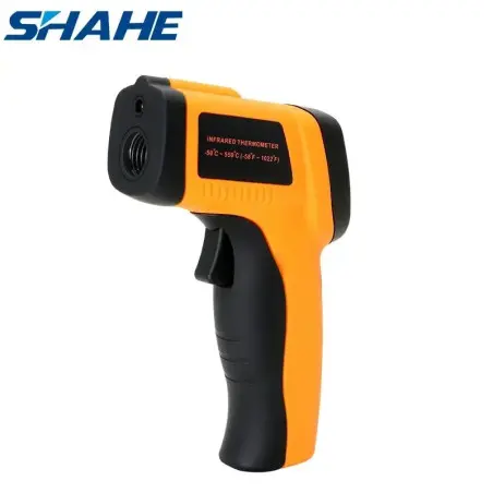 SHAHE Digital Infrared Thermometer Laser Temperature Meter Non-contact Laser Thermometer Digital LCD Backlight 50-550°C