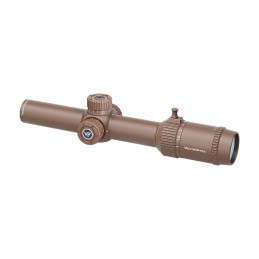 Discover precision and clarity with the Vector Optics Forester 1-8x24 SFP  FDE Rifle Scope