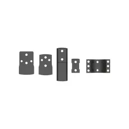 Vector Optics 30mm X-ACCU Mount Assembly Kit 6 Holes