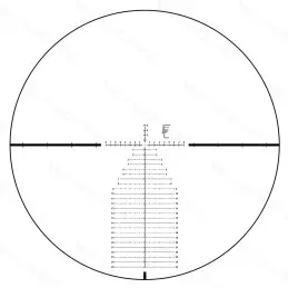 Vector Optics 34 mm Continental x6 4-24x56 MBR FFP Tēmēklis Darbības diapazons