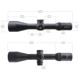 Vector Optics 34mm Continental x6 4-24x56 MBR FFP Riflescope Ranging