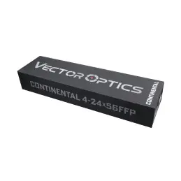 Vector Optics 34 mm Continental x6 4-24x56 MBR FFP Tēmēklis Darbības diapazons