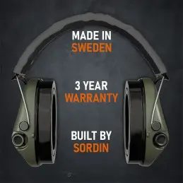 Sordin Ear Defenders - Active & Electronic - Hearing Protectors for Hunting & Shooting