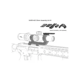 Vector Optics 30 mm 1-teilige, einstellbare, erweiterte Halterung Picatinny 