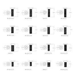 Vector Optics Screw Package