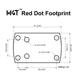 Vector Optics Frenzy-S 1x17x20 Red Dot Sight Aspheric Lens