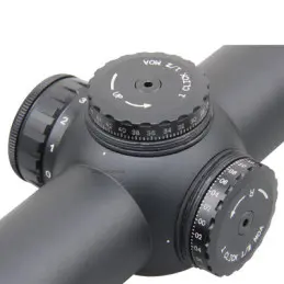 Vector Optics Constantine 1-6x24i Tēmēklis Fiber Dot mērķtiecīga bulta