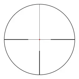 Vector Optics Constantine 1-6x24i Tēmēklis Fiber Dot mērķtiecīga bulta