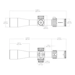 Vector Optics Оптический прицел Tauron 6-24x50 HD MIL