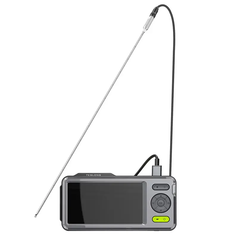 Teslong NTG500H 26-Inch / 66cm Rigid Rifle Borescope with 5-inch IPS Screen + 5 different size mirrors