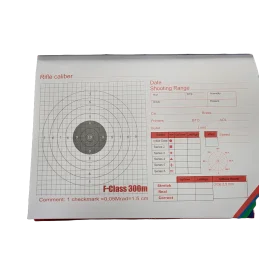 Long Range Rifleman's Correction Notebook MRAD