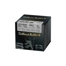 Sellier & Bellot 223 REM. FMJ 55gr/3.6g Ammunition