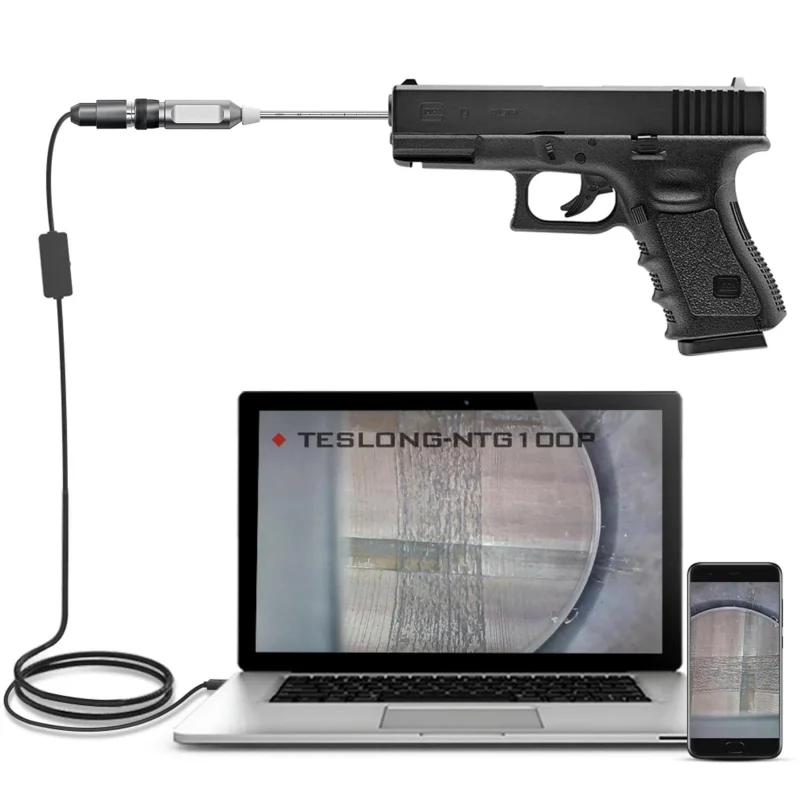 Teslong 10inch / 25cm Pistol Rigid Borescope Teslong 10inch / 25cm Pistol Rigid Borescope