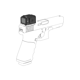 Vector Optics Frenzy Plus 1x18x22 Enclosed Red Dot Sight
