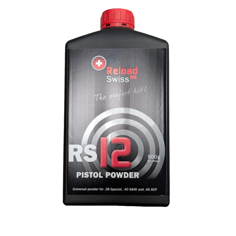 Reload Swiss RS12 Pistol Powder Reload Swiss RS12 Pistol Powder