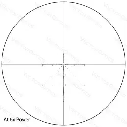 Veyron 6-24x44 IR First Focal Plane Riflescope Illuminated