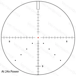 Veyron 6-24x44 IR First Focal Plane Riflescope Illuminated