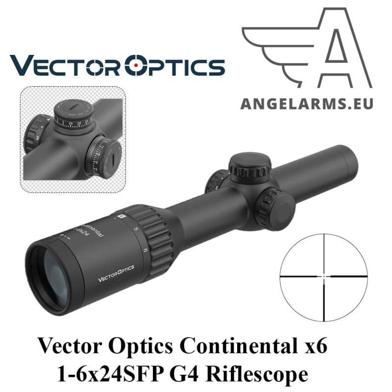 Vector Optics Continental x6 1-6x24 SFP G4 Riflescope Vector Optics Continental x6 1-6x24 SFP G4 Riflescope