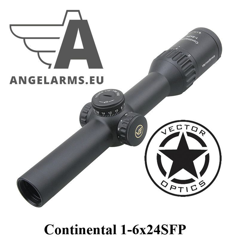 Vector Optics Continental x6 1-6x24SFP G4 Riflescope | Angel