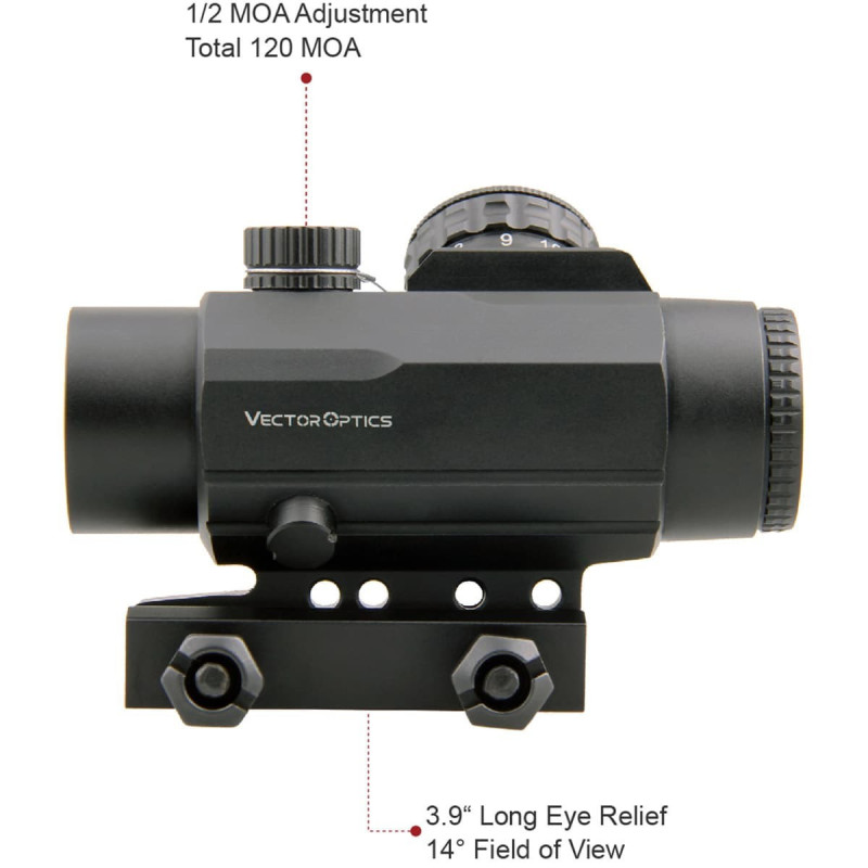 Calypos 1x30 Vector Optics SFP | Prism Scope SCOC-25 Riflescope