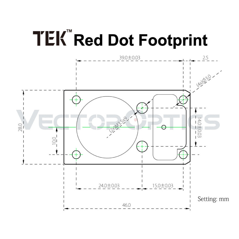 Vector Optics Frenzy 1x17x24 Red Dot Sight www.angelarms.eu