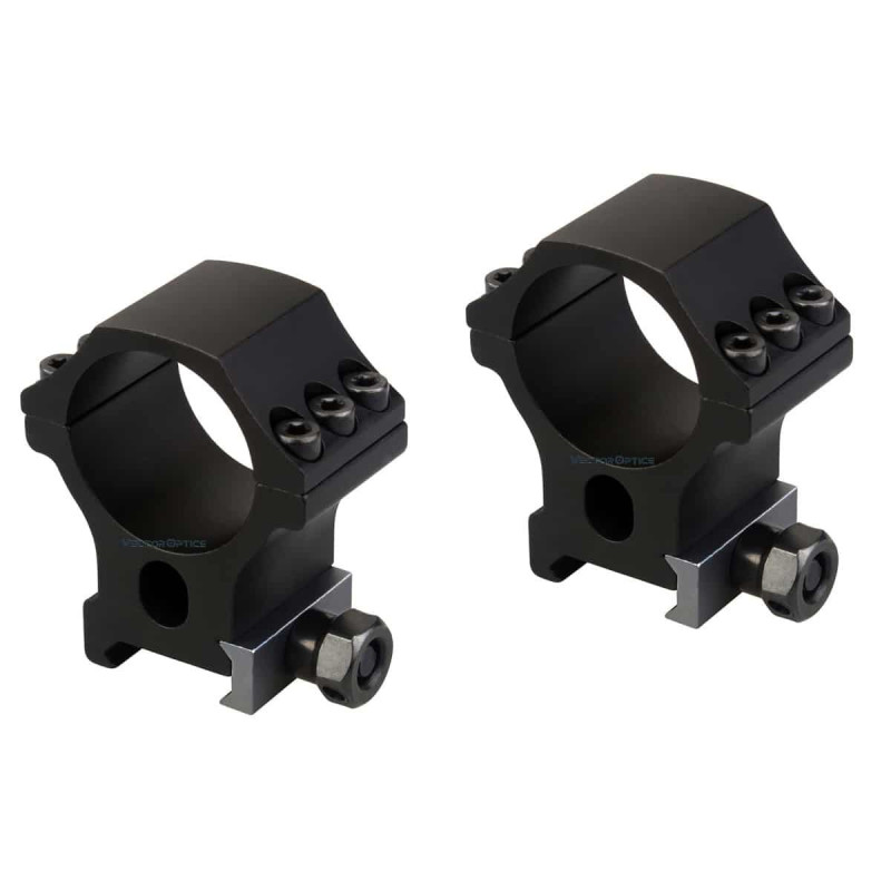 Vector Optics 30mm X-Accu 1.25" Profile Picatinny Rings Vector Optics 30mm X-Accu 1.25" Profile Picatinny Rings