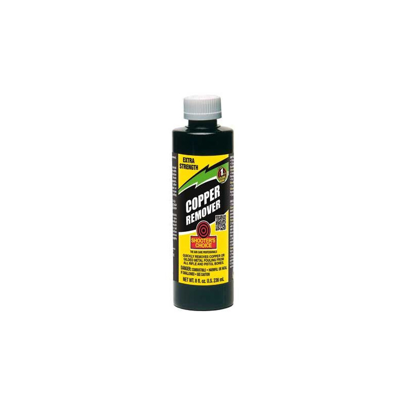 Shooter Choice Copper Bore Cleaning Solvent 8 oz Liquid Shooter Choice Copper Bore Cleaning Solvent 8 oz Liquid